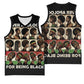 Never Apologize for Being Black Basketball Jersey African Pride - African Pride
