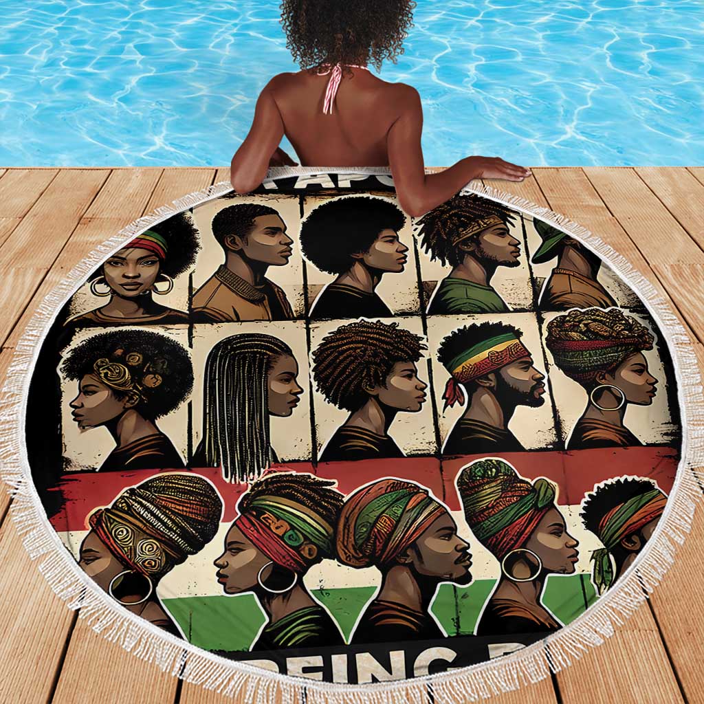 Never Apologize for Being Black Beach Blanket African Pride