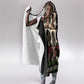 Never Apologize for Being Black Hooded Blanket African Pride