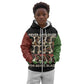 Never Apologize for Being Black Kid Hoodie African Pride