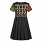 Never Apologize for Being Black Kid Short Sleeve Dress African Pride