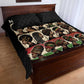 Never Apologize for Being Black Quilt Bed Set African Pride