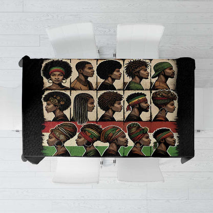Never Apologize for Being Black Tablecloth African Pride
