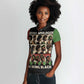 Never Apologize for Being Black Women Polo Shirt African Pride