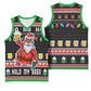 Ho Ho Ho Hold My Beer Santa Afro Basketball Jersey Christmas Beer - African Pride