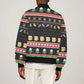 Ho Ho Ho Hold My Beer Santa Afro Bomber Jacket Christmas Beer