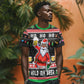 Ho Ho Ho Hold My Beer Santa Afro T shirt Christmas Beer