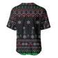 Santa Claus African Christmas Baseball Jersey Traditional Costume