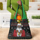 Santa Claus African Christmas Grocery Bag Traditional Costume