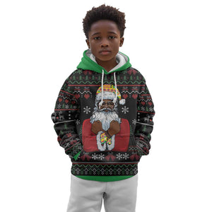 Santa Claus African Christmas Kid Hoodie Traditional Costume