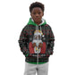 Santa Claus African Christmas Kid Hoodie Traditional Costume