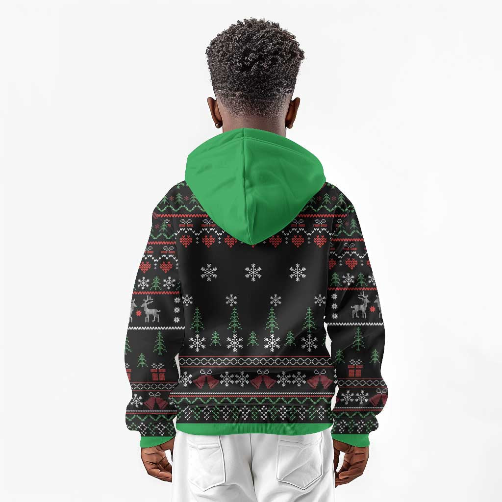 Santa Claus African Christmas Kid Hoodie Traditional Costume