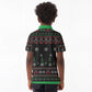 Santa Claus African Christmas Kid Polo Shirt Traditional Costume