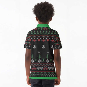 Santa Claus African Christmas Kid Polo Shirt Traditional Costume