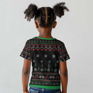 Santa Claus African Christmas Kid T shirt Traditional Costume