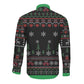 Santa Claus African Christmas Long Sleeve Button Shirt Traditional Costume