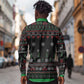 Santa Claus African Christmas Long Sleeve Button Shirt Traditional Costume