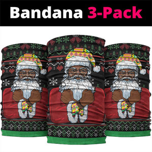 Santa Claus African Christmas Neck Gaiter Traditional Costume DT03
