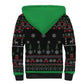 Santa Claus African Christmas Sherpa Hoodie Traditional Costume