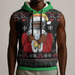 Santa Claus African Christmas Sleeveless Hoodie Traditional Costume - African Pride