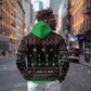 Santa Claus African Christmas Zip Hoodie Traditional Costume