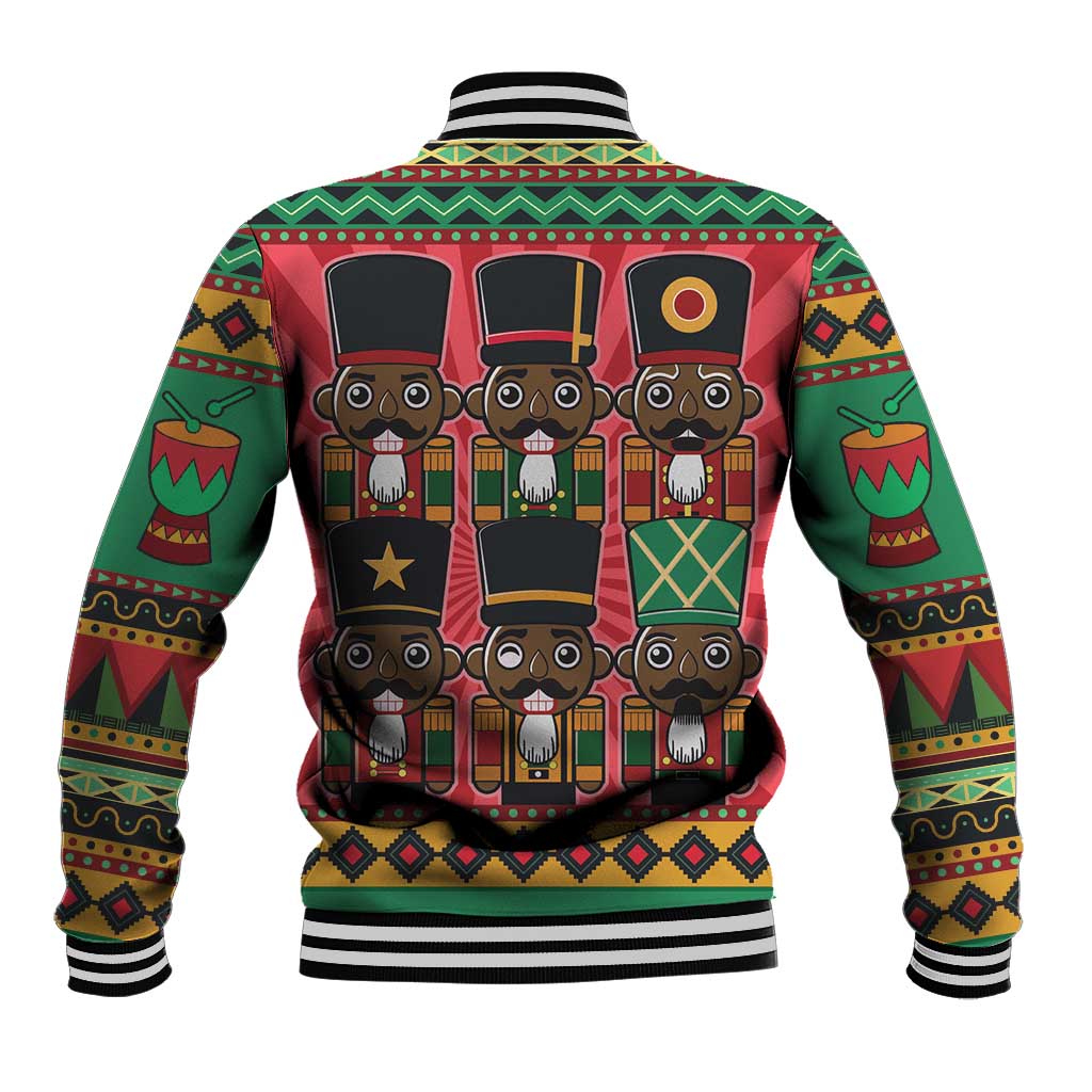 Black Nutcrackers Baseball Jacket Afro Christmas