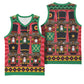 Black Nutcrackers Basketball Jersey Afro Christmas - African Pride