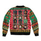 Black Nutcrackers Bomber Jacket Afro Christmas