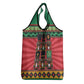 Black Nutcrackers Grocery Bag Afro Christmas