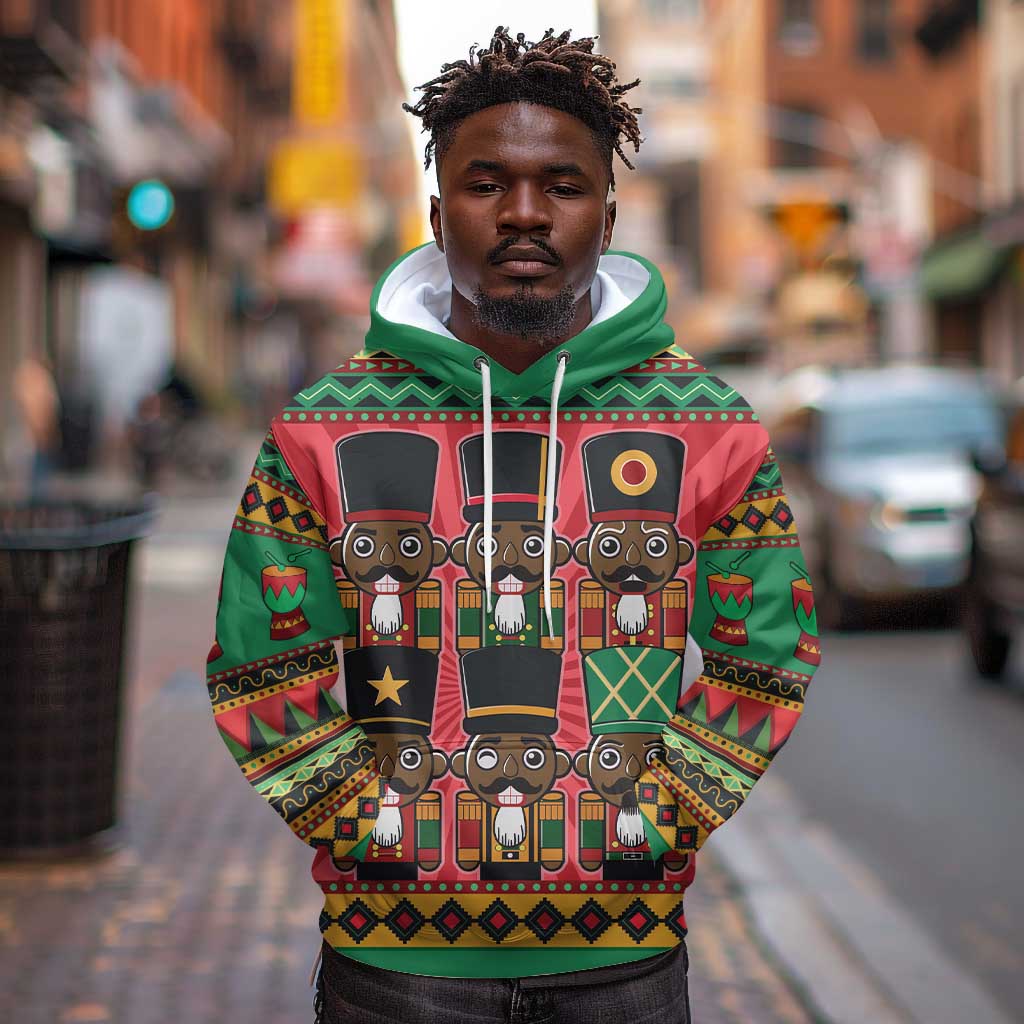 Black Nutcrackers Hoodie Afro Christmas