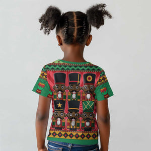 Black Nutcrackers Kid T shirt Afro Christmas