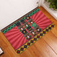 Black Nutcrackers Rubber Doormat Afro Christmas
