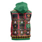 Black Nutcrackers Sleeveless Hoodie Afro Christmas - African Pride