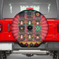 Black Nutcrackers Spare Tire Cover Afro Christmas