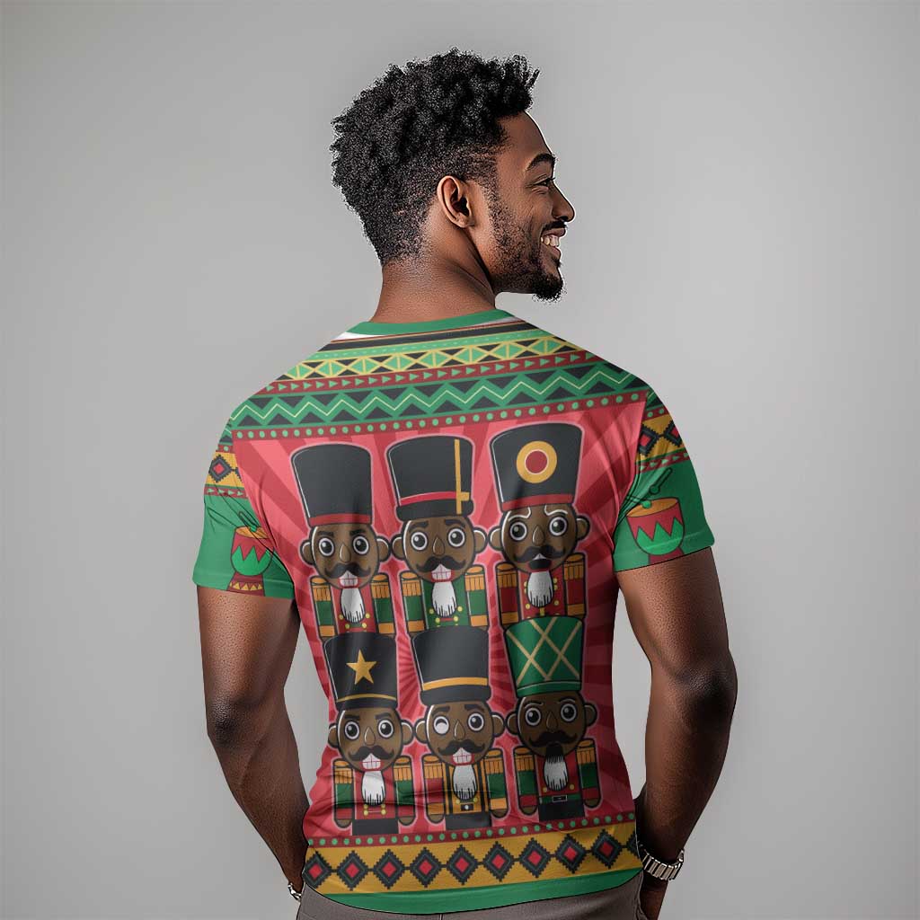 Black Nutcrackers T shirt Afro Christmas