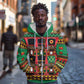 Black Nutcrackers Zip Hoodie Afro Christmas