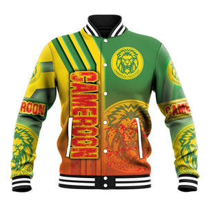 Cameroon Soccer Baseball Jacket Indomitable Lions Football - Road To Champion
