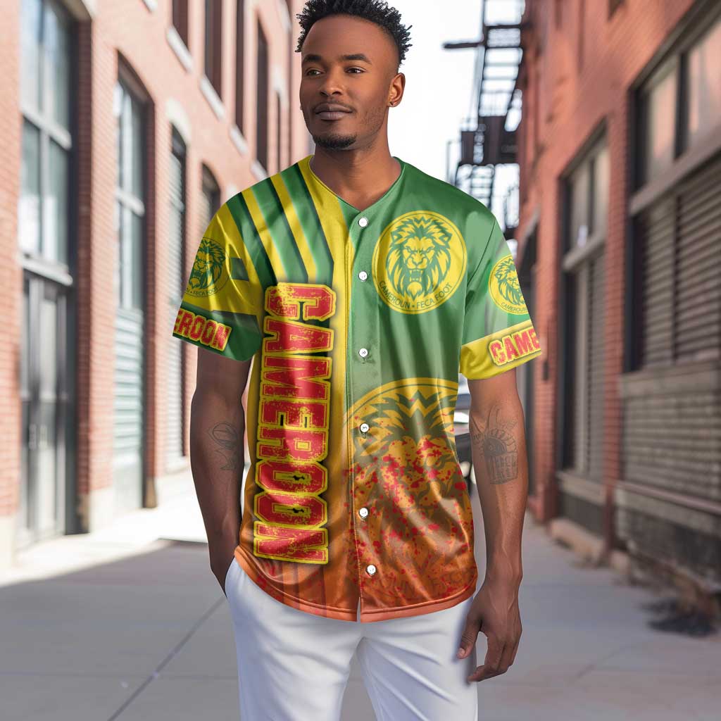 Cameroon Soccer Baseball Jersey Indomitable Lions Football - Road To Champion