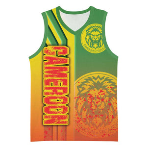 Cameroon Soccer Basketball Jersey Indomitable Lions Football - Road To Champion - African Pride