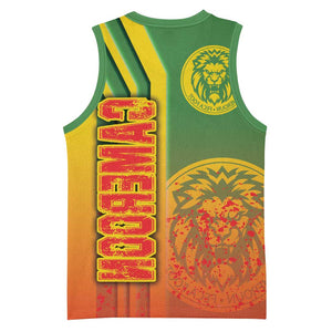 Cameroon Soccer Basketball Jersey Indomitable Lions Football - Road To Champion - African Pride