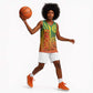 Cameroon Soccer Basketball Jersey Indomitable Lions Football - Road To Champion - African Pride