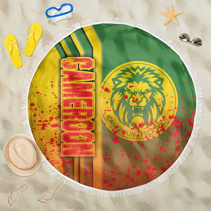 Cameroon Soccer Beach Blanket Indomitable Lions Football - Road To Champion