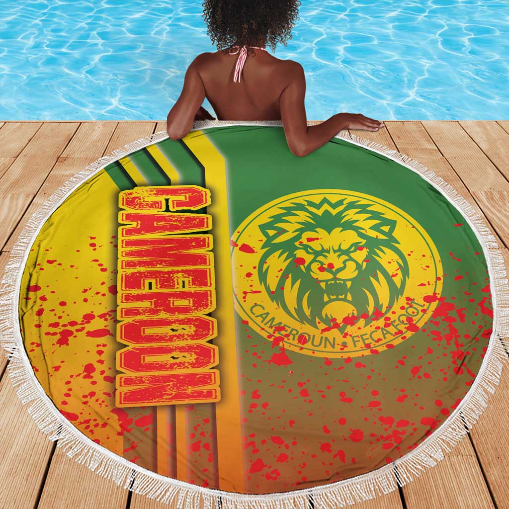 Cameroon Soccer Beach Blanket Indomitable Lions Football - Road To Champion