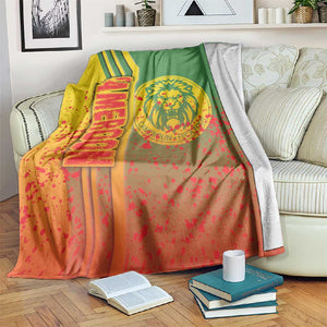 Cameroon Soccer Blanket Indomitable Lions Football - Road To Champion