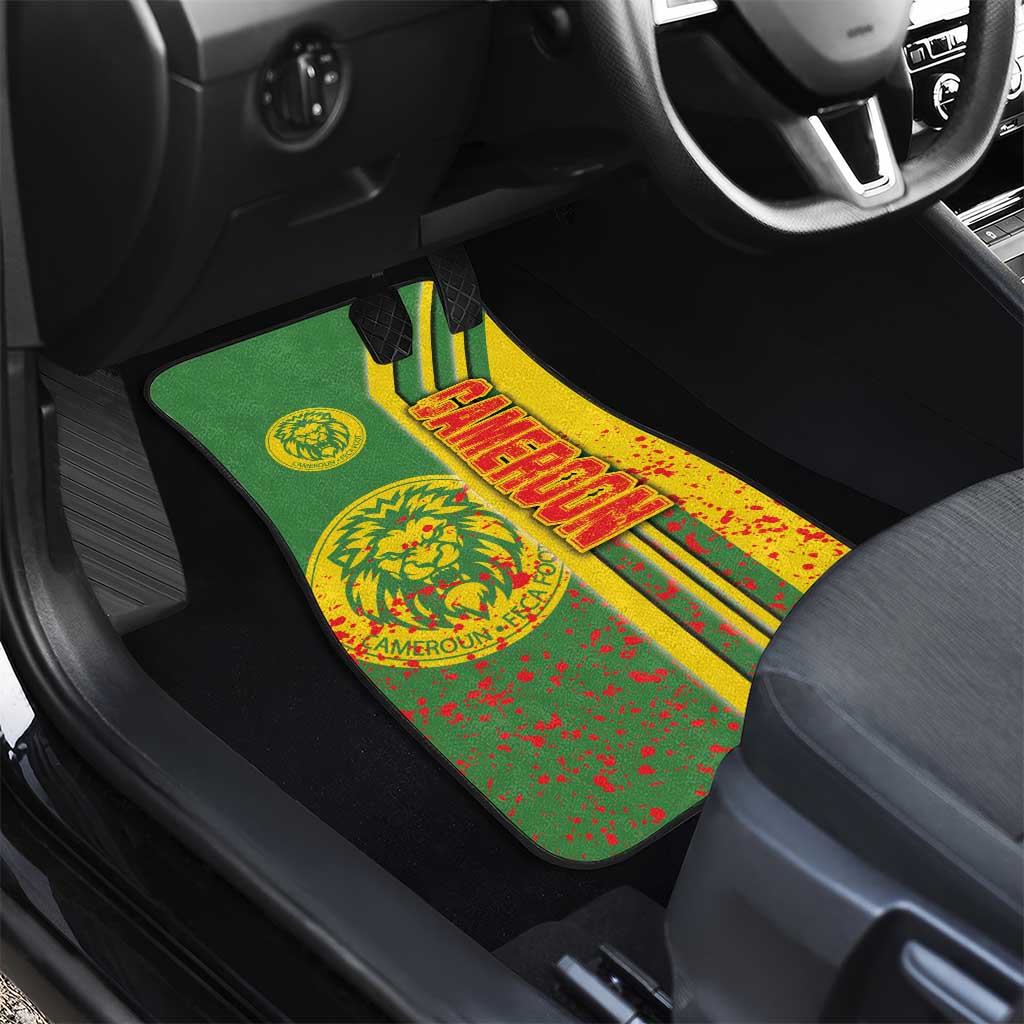 Cameroon Soccer Car Mats Indomitable Lions Football - Road To Champion