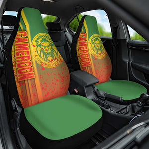 Cameroon Soccer Car Seat Cover Indomitable Lions Football - Road To Champion