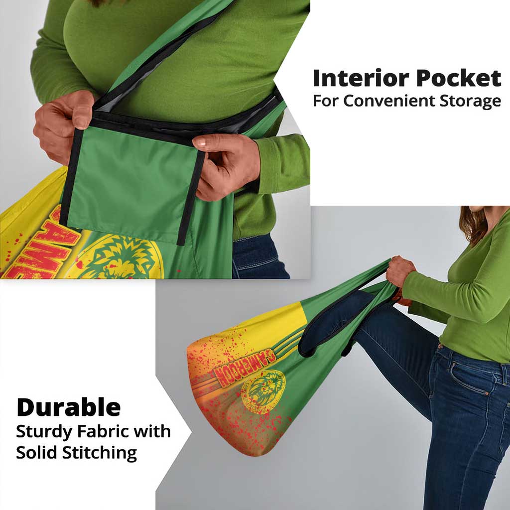 Cameroon Soccer Grocery Bag Indomitable Lions Football - Road To Champion