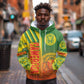 Cameroon Soccer Hoodie Indomitable Lions Football - Road To Champion