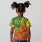 Cameroon Soccer Kid T shirt Indomitable Lions Football - Road To Champion