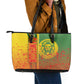 Cameroon Soccer Leather Tote Bag Indomitable Lions Football - Road To Champion